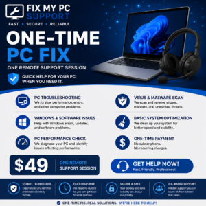 One-Time PC Fix